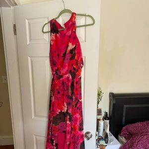 Eliza J Maxi print dress new
